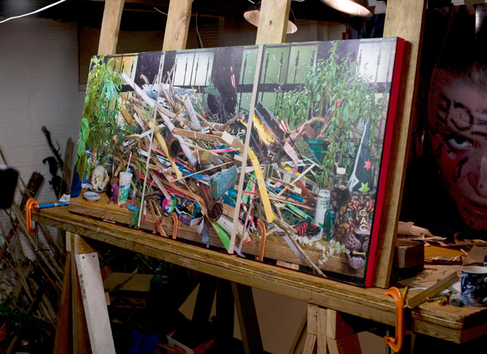 studio and tryptich
